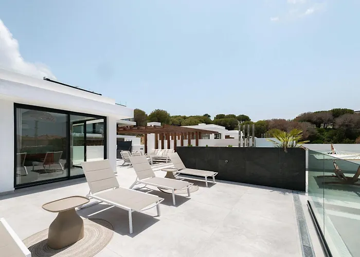 Casa Sol Luxury Rooftop Penthouse Gym Pools شقة ماربيا