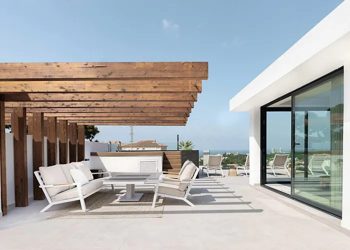 Casa Sol Luxury Rooftop Penthouse Gym Pools ماربيا