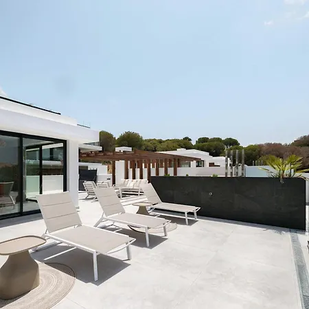 Casa Sol Luxury Rooftop Penthouse Gym Pools Apartman Marbella